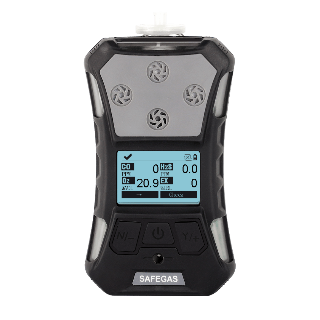 Ex Confined Space Personal Gas Detector - O2,LEL,CO,H2S Sampling Pump - IECEx ATEX Hazardous Area