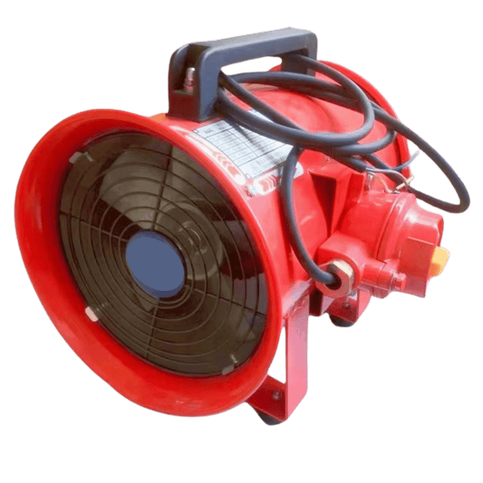 Ex Portable Extractor Ventilation Fan Confined Spaces - ATEX Hazardous Area Zone 1,2