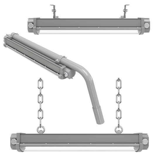 Ex Batten Linear LED Light - IECEx ATEX Hazardous Area Zone 1,2 FLF-Series