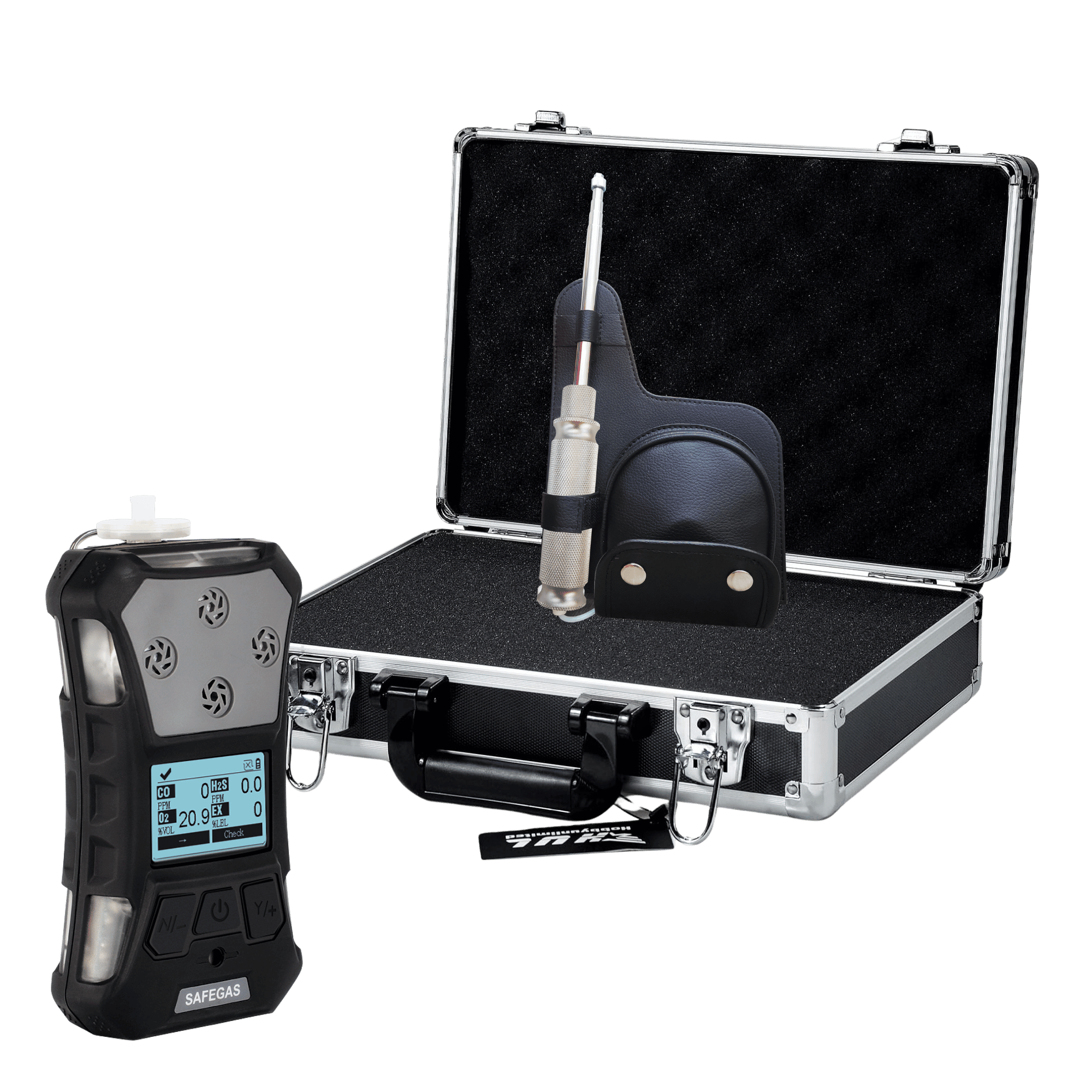 Stack Sampling Gas Probe Ex Sampling Stack Effluent Gas Detector - SO2, NO, NO2 IECEx ATEX Haza ...