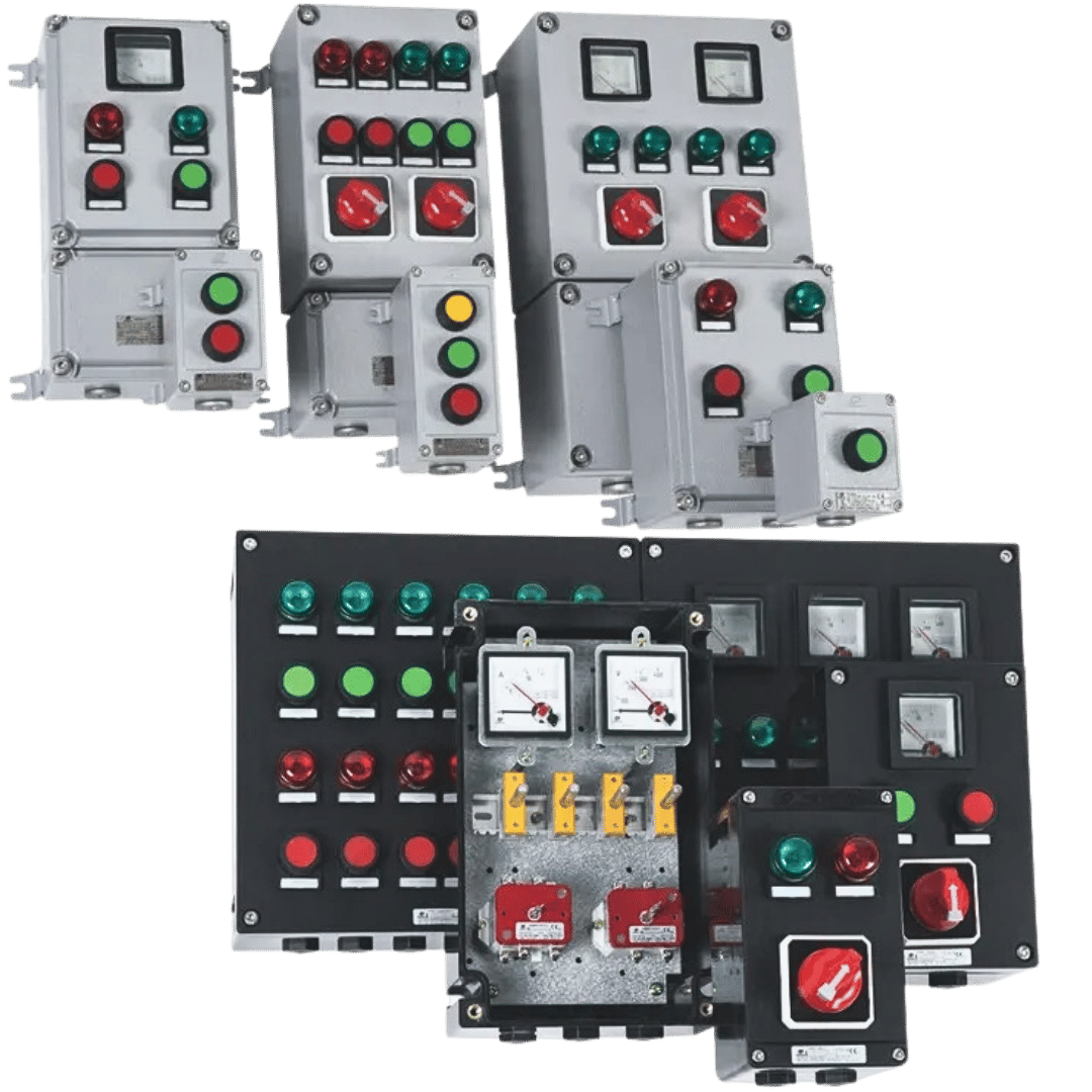 Exd Control Station Enclosure Box - IECEx ATEX Hazardous Area Zone 1,2